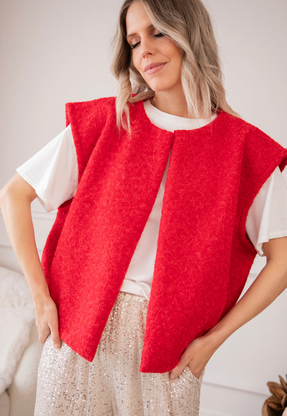 Your Best Layer Red - Vest/Jacket