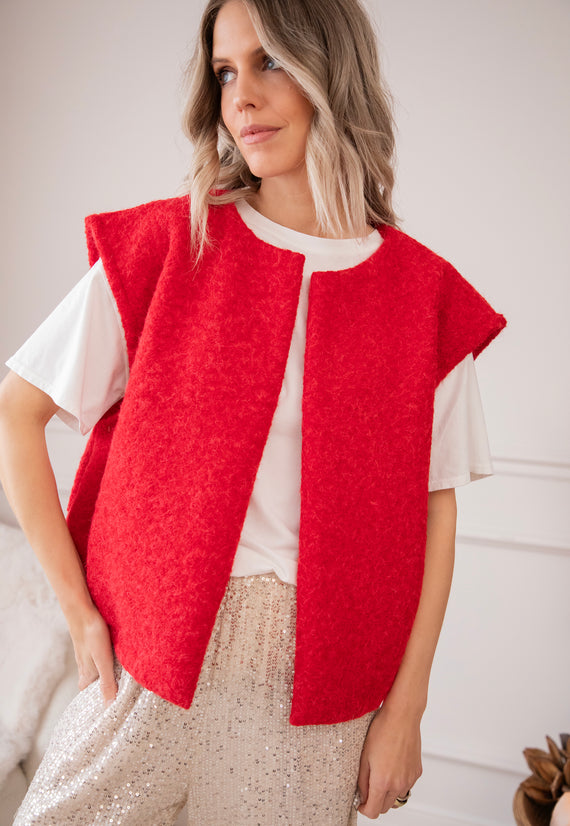 Your Best Layer Red - Vest/Jacket