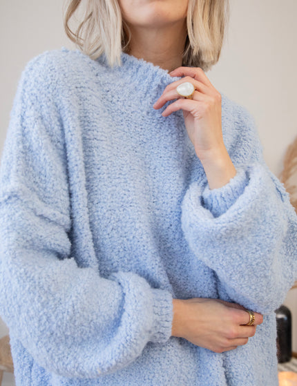 Amber Woolen Baby Blue - Sweater