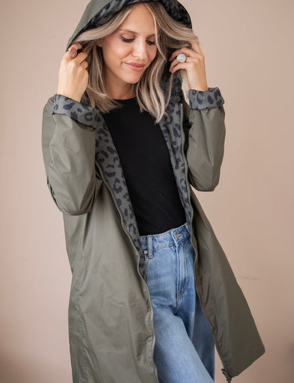 The Leo Reverse Khaki - Coat