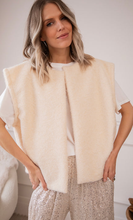 Your Best Layer Beige - Vest/Jacket