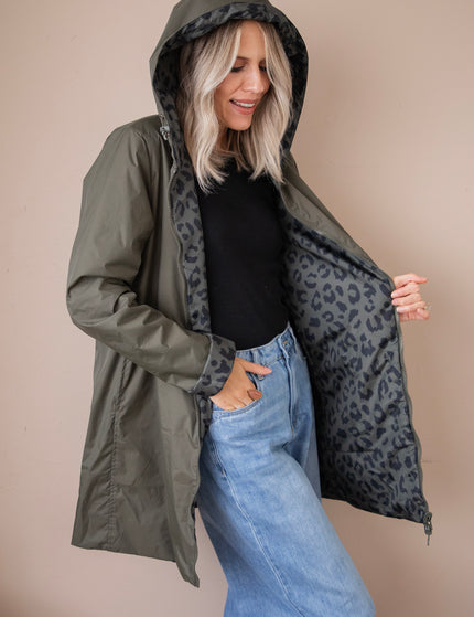 The Leo Reverse Khaki - Coat