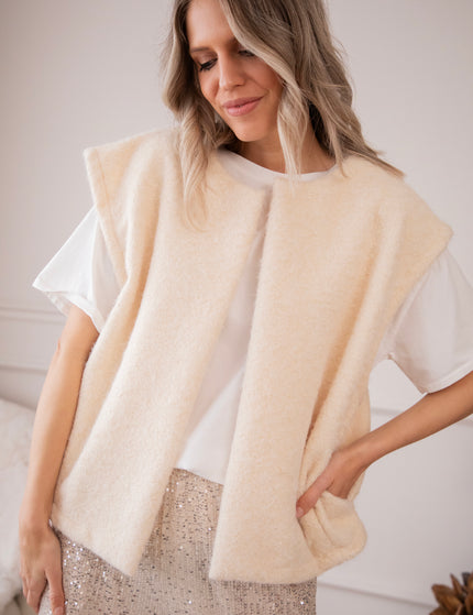 Your Best Layer Beige - Vest/Jacket