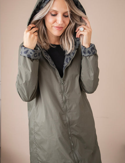 The Leo Reverse Khaki - Coat