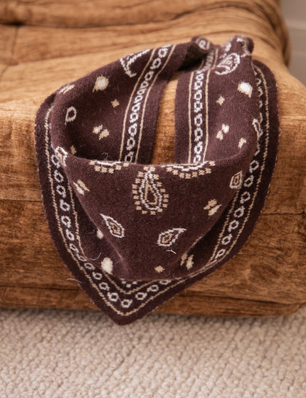 Bandana - Woodland Paisley - Braun