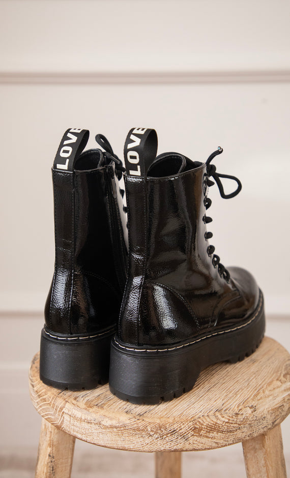 Chunky Love Black - Boots