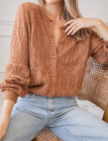 Tilly Camel - Cardigan 