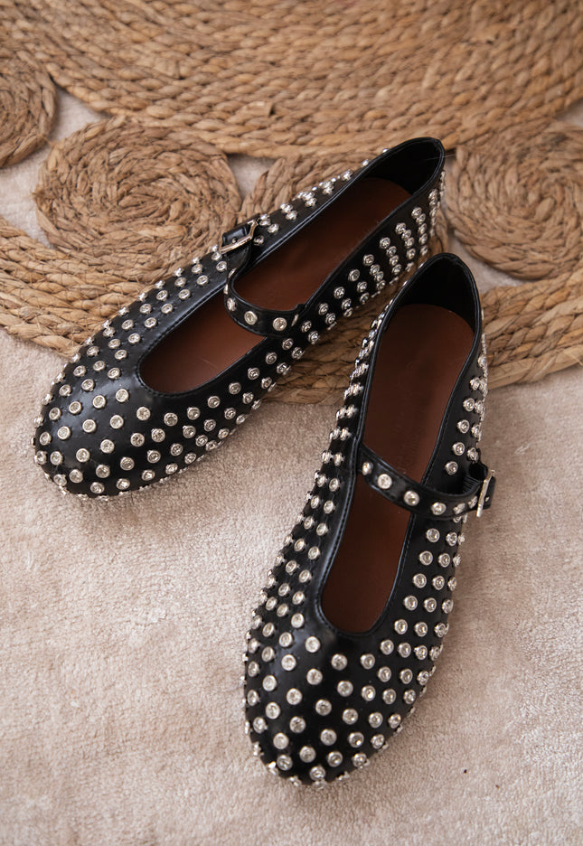 Divine Diamond Black - Flats