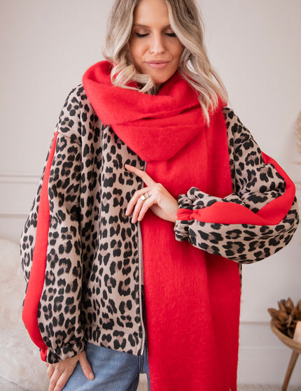 Leopard Lounge Beige - Jacket/vest