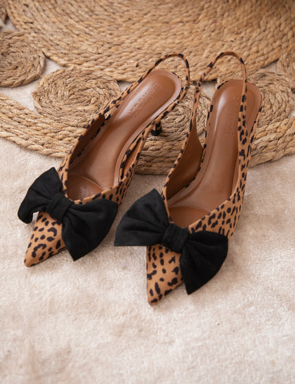 Heels - Go With The Bow - Leo Camel