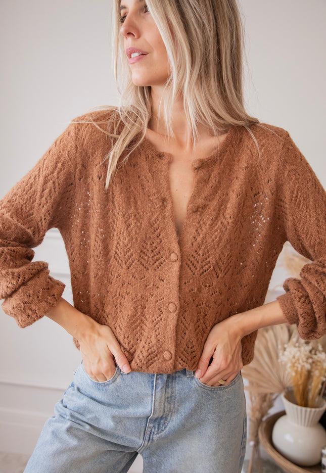 Strickjacke - Tilly - Camel