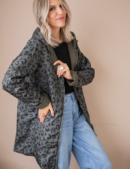 The Leo Reverse Khaki - Coat