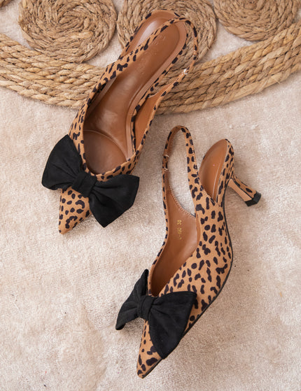 Heels - Go With The Bow - Leo Camel