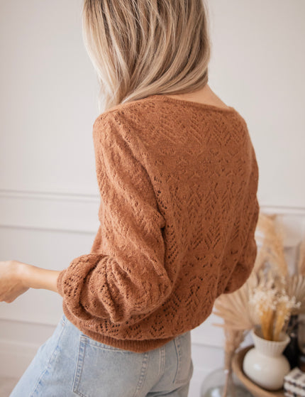 Tilly Camel - Cardigan 