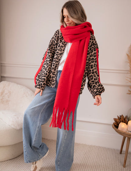 Leopard Lounge Beige - Jacket/vest