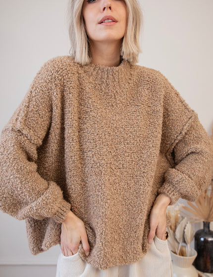 Pullover - Amber Woolen - Camel