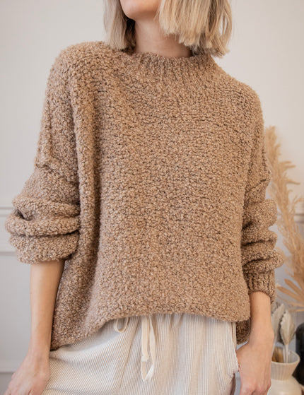 Pullover - Amber Woolen - Camel