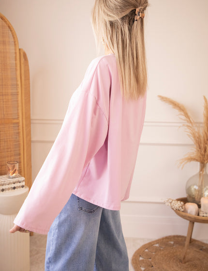 Sadie Basic Lilac - Longsleeve