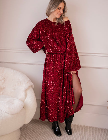 Shimmer Dreams Bordeaux - Rok