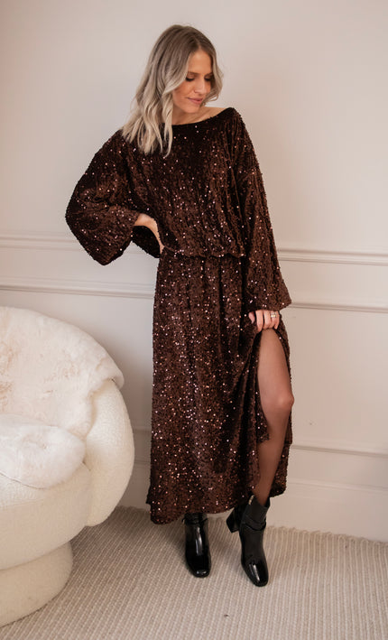 Shimmer Dreams Choco - Skirt