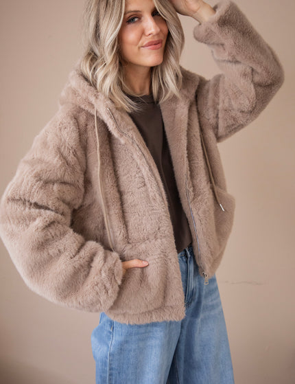 Bear With Me Taupe - Jacket