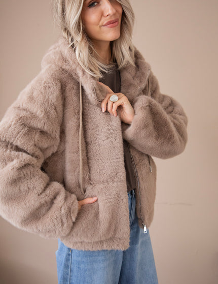 Bear With Me Taupe - Jacket