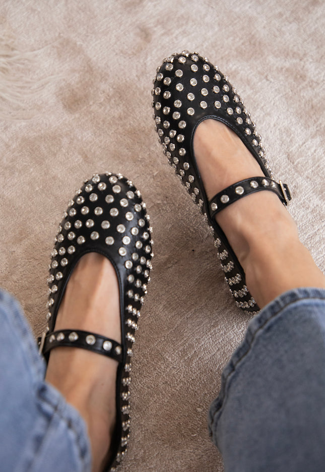 Divine Diamond Black - Flats