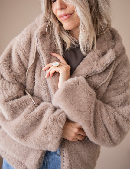 Bear With Me Taupe - Jacket