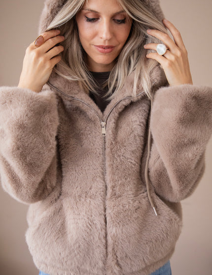 Bear With Me Taupe - Jacket