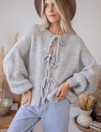 Baggy Bow Grey - Vest