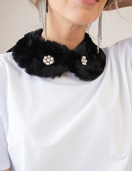 Furry Finishing Touch Black - Collar