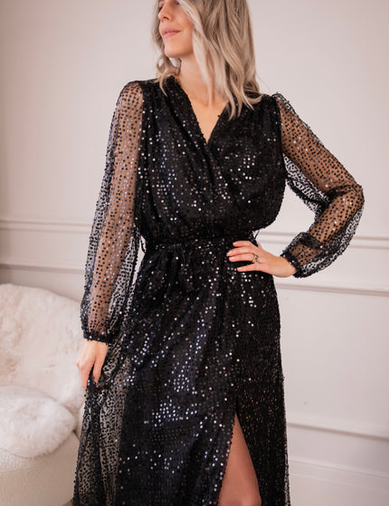 Your Moment To Shine Black - Maxi Jurk