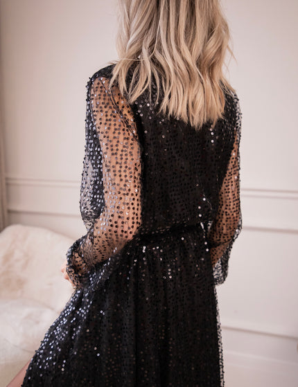 Your Moment To Shine Black - Maxi Jurk