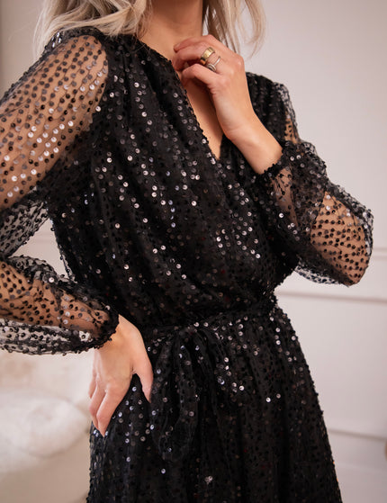 Your Moment To Shine Black - Maxi Jurk