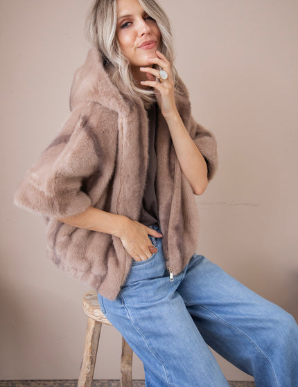 Cozy Up Brown - Jacket