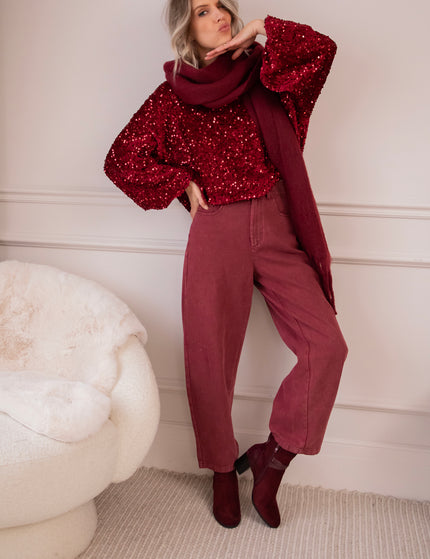 Easy Maddy Bordeaux - Jeans