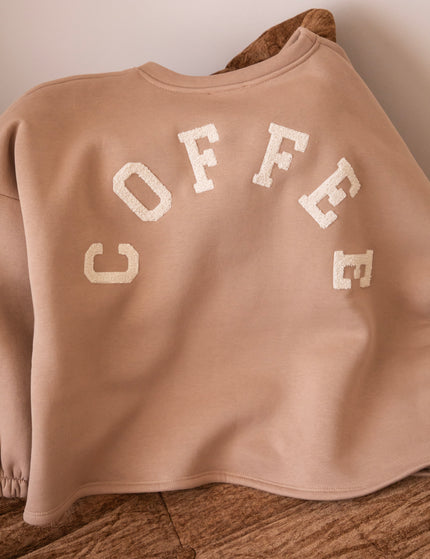 Lily Coffee Taupe/Cream - Sweater
