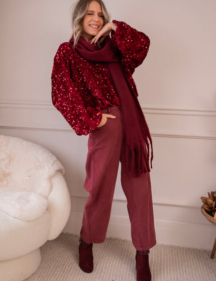 Easy Maddy Bordeaux - Jeans