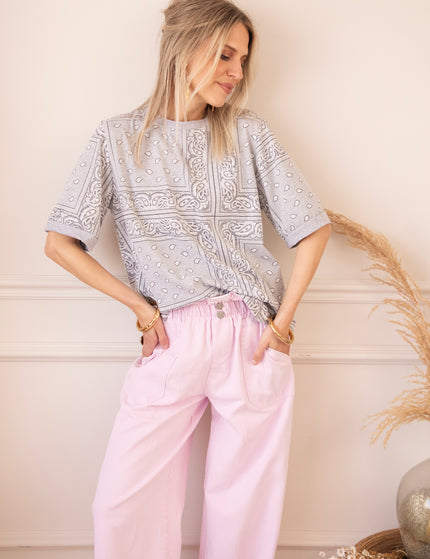 Sadie Paisley Grey - T-Shirt
