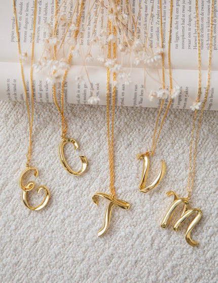 Alphabet C Gold - Ketting