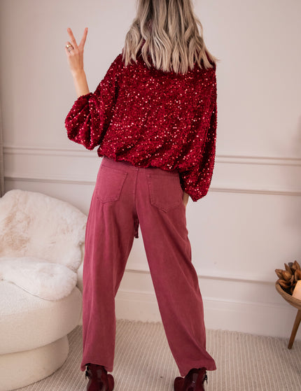 Easy Maddy Bordeaux - Jeans