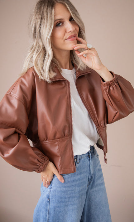 Love Leather Brown - Jacket