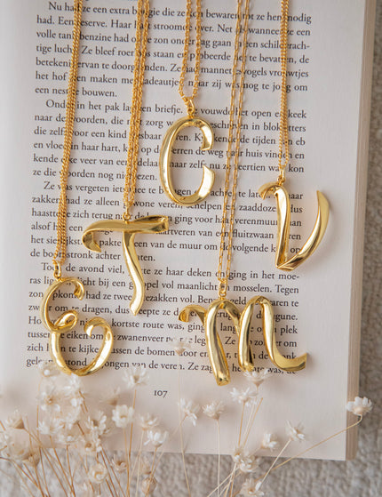 Alphabet C Gold - Ketting