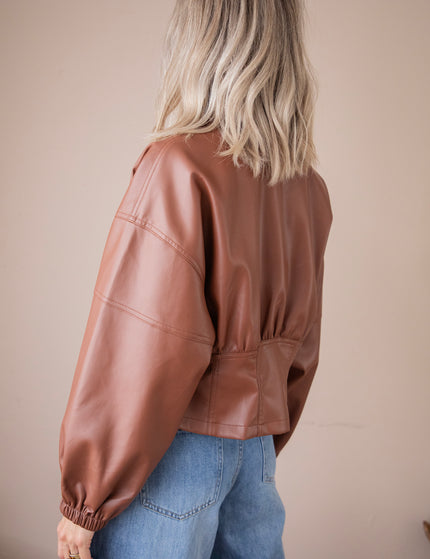 Love Leather Brown - Jacket