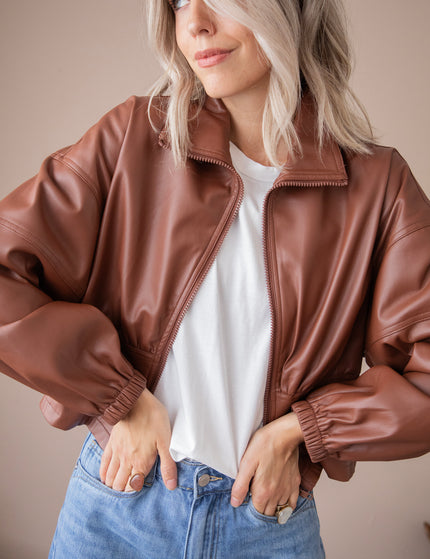 Love Leather Brown - Jacket
