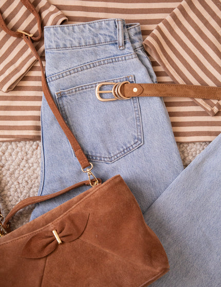 Bow Belle Chestnut - Handtas