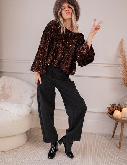 Easy Maddy Dark Grey - Jeans