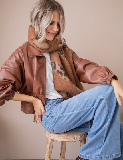 Love Leather Brown - Jacket