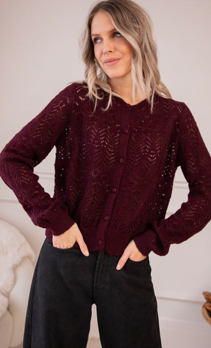 Tilly Bordeaux - Vest