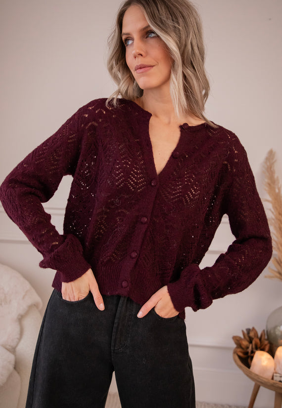 Tilly Bordeaux - Vest